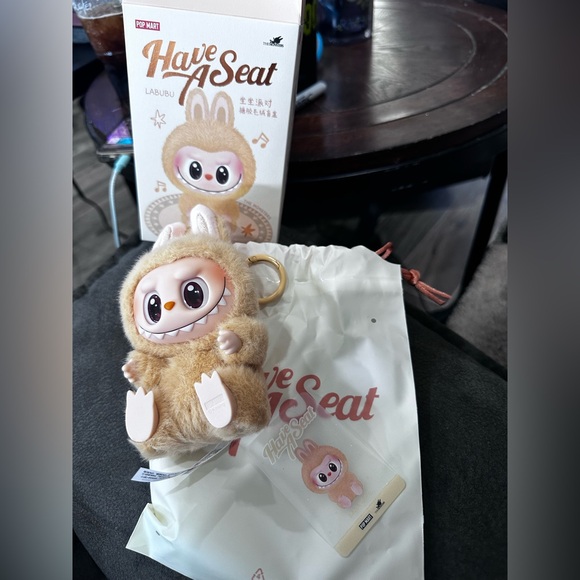 LABUBU Have A Seat Baba Popmart Authenic - Picture 2 of 7